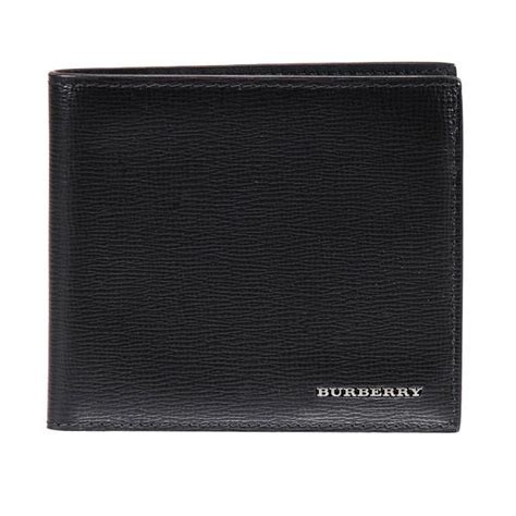 burberry mens wallet black|burberry wallets for men outlet.